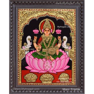 Gajalakshmi Tanjore Painting