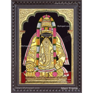 Karpaga Vinayagar Tanjore Painting