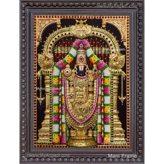 Balaji 3d Tanjore Painting