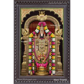 Balaji 3d Tanjore Painting