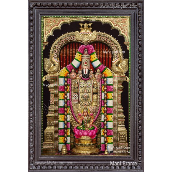 Balaji 3d Tanjore Painting