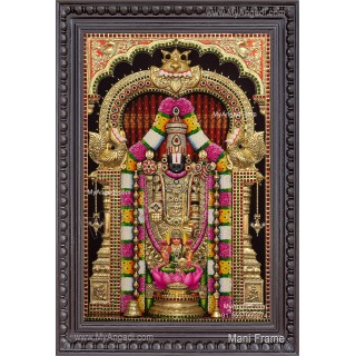 Balaji Lakshmi 3D Tanjore Painting