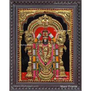 Balaji 3d Tanjore Painting