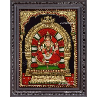 Kuladeivam 3D Tanjore Painting