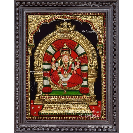 Kuladeivam 3D Tanjore Painting