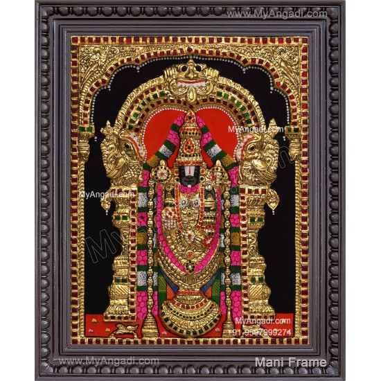 Balaji 3d Tanjore Painting