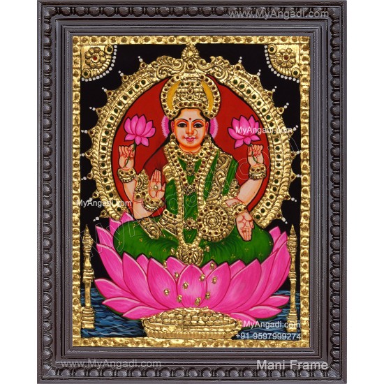 Mahalakshmi Tanjore Painting
