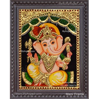 Ganesha Tanjore Painting