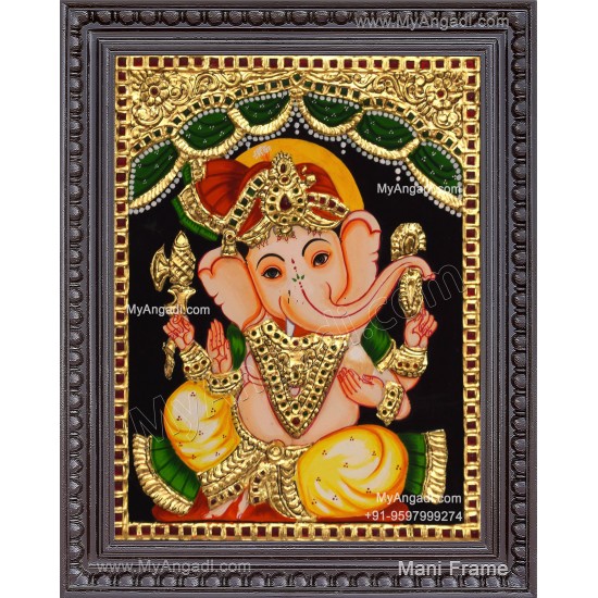 Ganesha Tanjore Painting