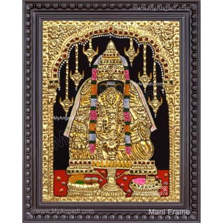 Karpaga Vinayagar Tanjore Painting