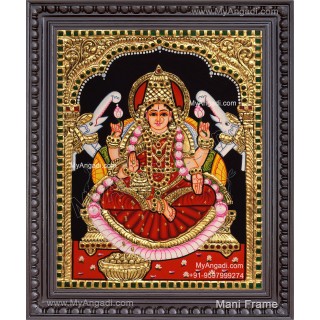 Gajalakshmi Tanjore Painting