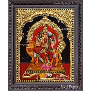 Chamundeshwari Tanjore Painting