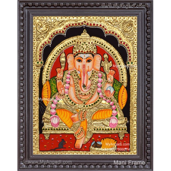 Ganesha Tanjore Painting