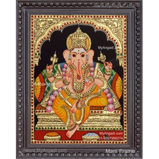 Ganesha Tanjore Painting