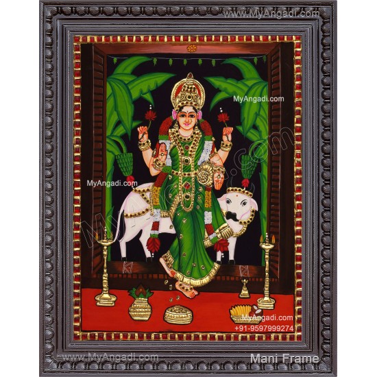 Graha Lakshmi Tanjore Painting