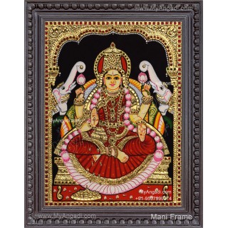 Gajalakshmi Tanjore Painting
