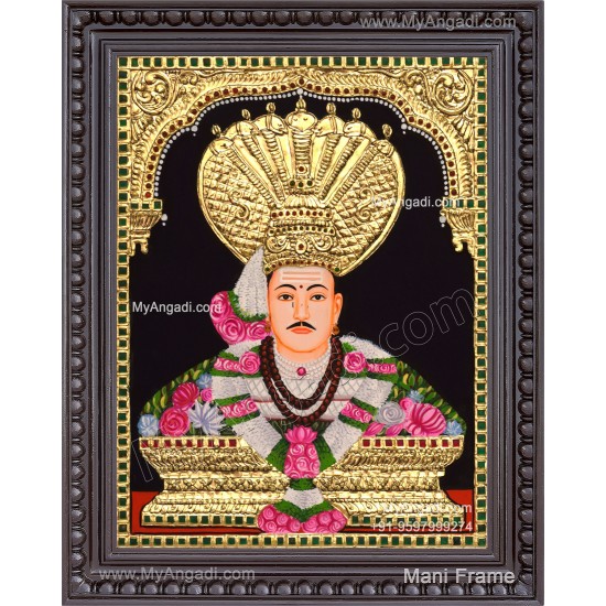 Sidda Rameshwar Swami Tanjor Painting