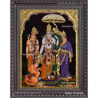 Ram Darbar Tanjore Painting