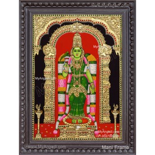 Meenakshi Amman Tanjore Painting