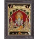 Vishnu Sri Devi Bhoo Devi Tanjore Painting