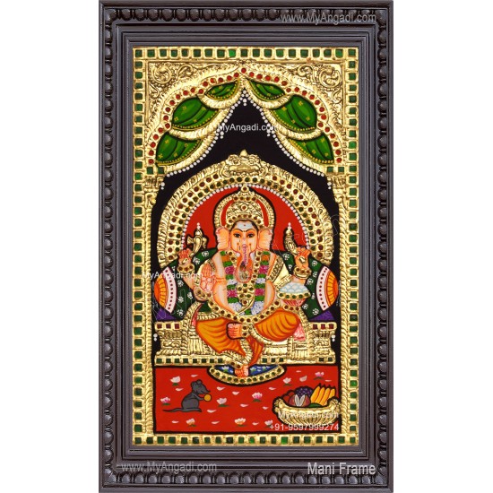 Ganesha Tanjore Painting