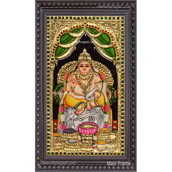 Kubera Lakshmi Tanjore Painting