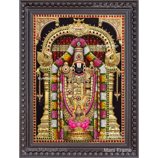 Balaji Lakshmi 3D Tanjore Painting