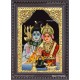 Shiva Paarvathi Tanjore Painting