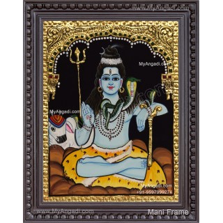  Lord Shiva Tanjore Painting