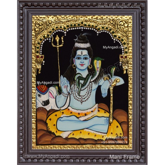  Lord Shiva Tanjore Painting