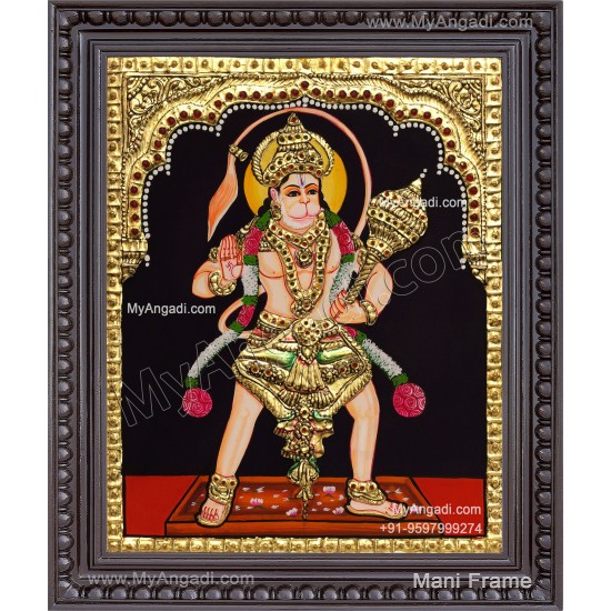 Hanuman Tanjore Painting