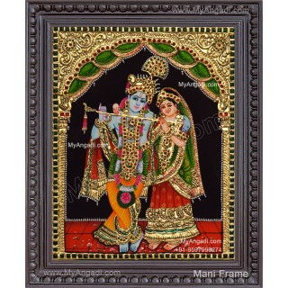 Radha Krishna Tanjore Painting