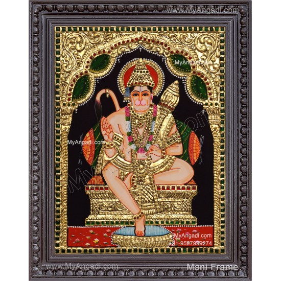 Hanuman Tanjore Painting