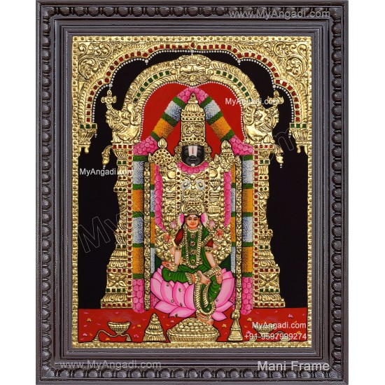 Balaji Lakshmi Tanjore Painting