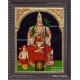 Kamatchi Amman Tanjore Painting