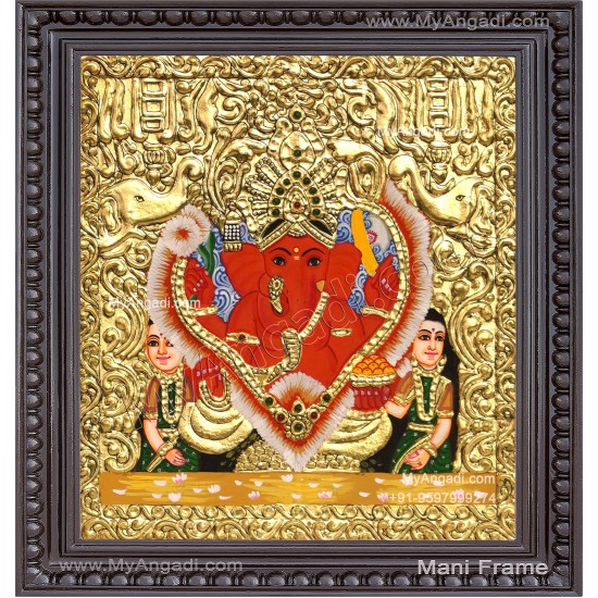 Sidhi Ganapathi Tanjore Paintings