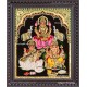 Ganesha Lakshmi Saraswathi Tanjore Painting