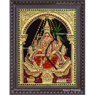 Raja Rajeshwari Tanjore Painting