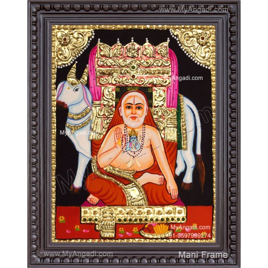 Ragavendra Tanjore Painting, Saint Tanjore Painting