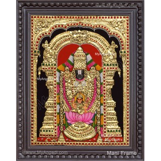 Venkateshwara  Swamy Tanjore Painting