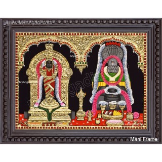 Vaitheeswaran Thaiyal Nayagi Tanjore Painting