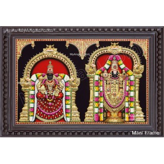 3D Balaji Thayaar Tanjore Painting