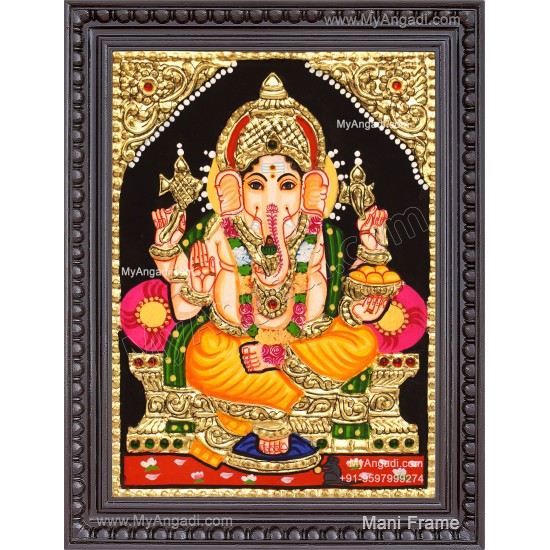 Ganesha Tajore Painting