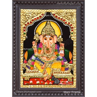 Ganesha Tanjore Painting