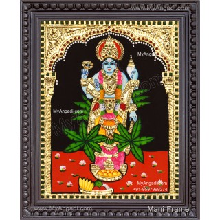 Sathya Narayana Swami Tanjore Painting