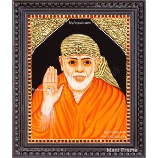 Saibaba Tanjore Painting