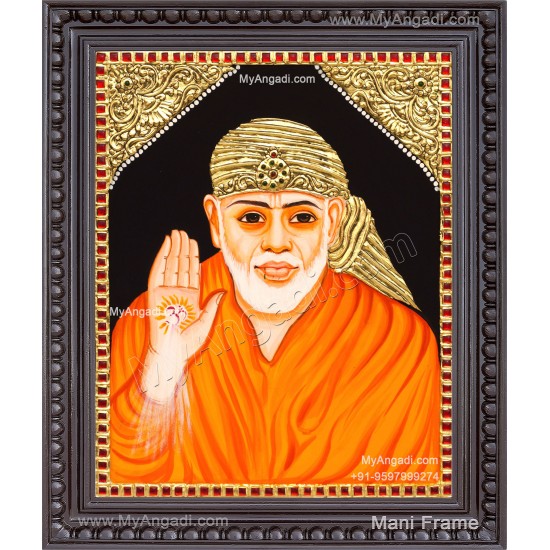 Saibaba Tanjore Painting