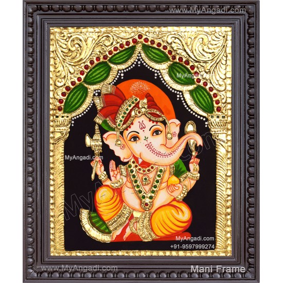 Ganesh Tanjore Painting