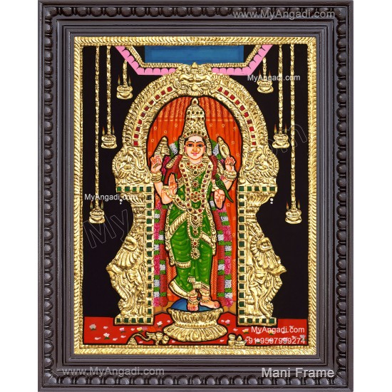 Meenakshi Amman Tanjore Painting