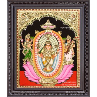 kateel Durga Tanjore Painting